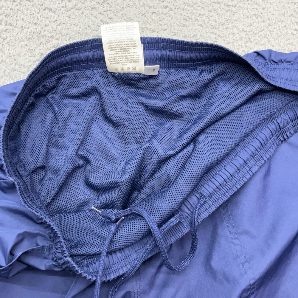 Adidas Track Pants Mens XL Vintage Y2K Baggy Streetwear Mesh Lined Blue Zip Legs - Picture 7 of 12